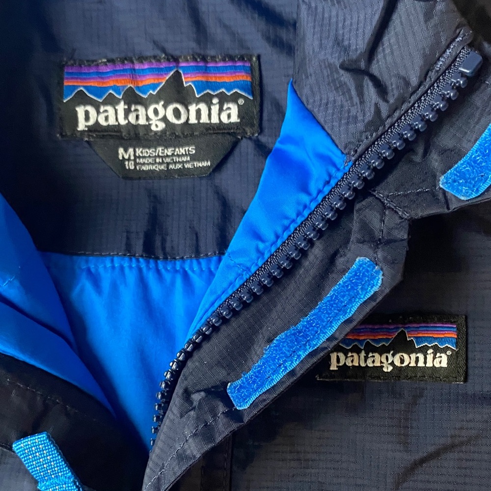 Patagonia Navy and Royal Blue Jacket